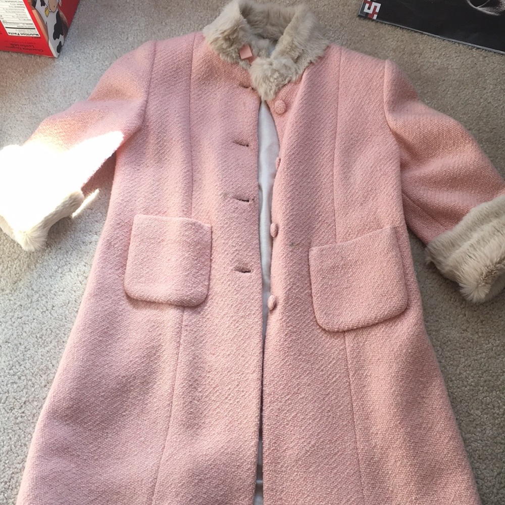 Children’s pink trench coat